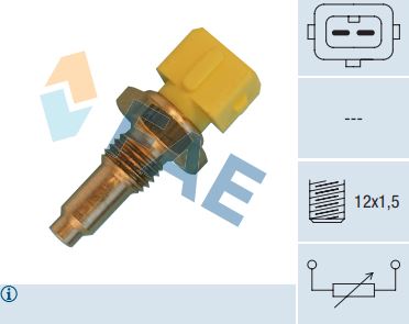 Sensor temperatura refrigerante FAE 33760