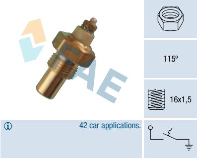 Termocontacto temperatura FAE 35150