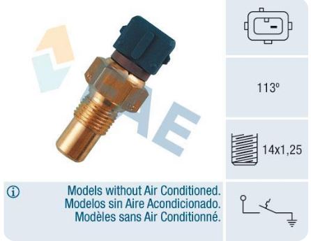 Termocontacto temperatura FAE 35600
