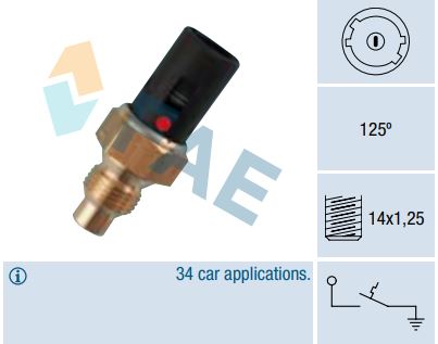 Termocontacto temperatura FAE 35360