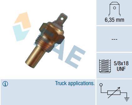Termo-Resistencia FAE 31150 Massey Ferguson