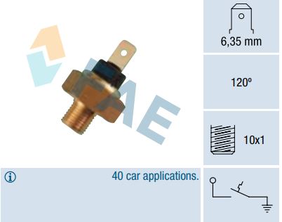 Termocontacto temperatura FAE 35520