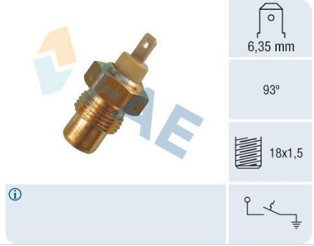 Termocontacto temperatura FAE 35220
