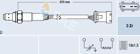 Sonda Lambda FAE 77306