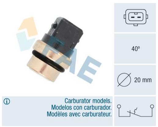 Termocontacto temperatura FAE 35620
