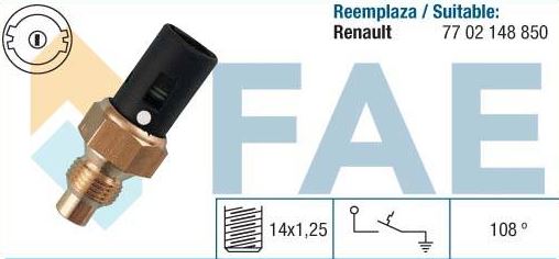 Termocontacto temperatura FAE 35740