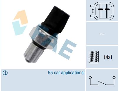 Interruptor de luz marcha atrás FAE 40950