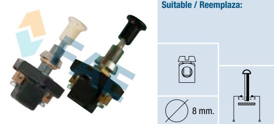 Interruptor de tirón universal FAE 65040