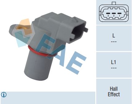 Sensor de árbol de levas FAE 79359