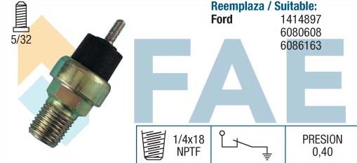 Sensor presión aceite FAE 13520