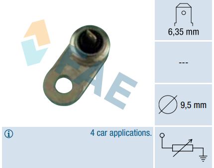 Termo-Resistencia FAE 31220 Universal