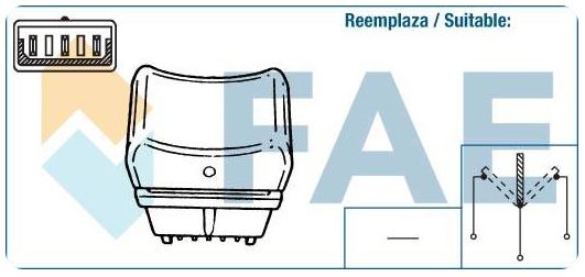 Interruptor tablero universal FAE 61160