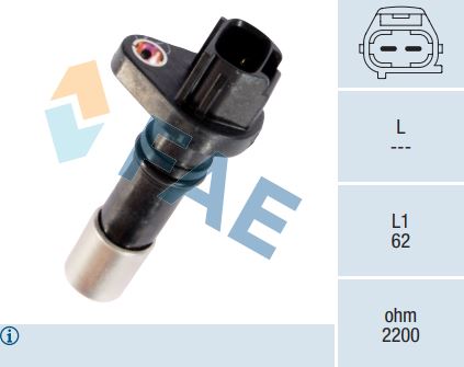 Sensor de cigüeñal FAE 79224