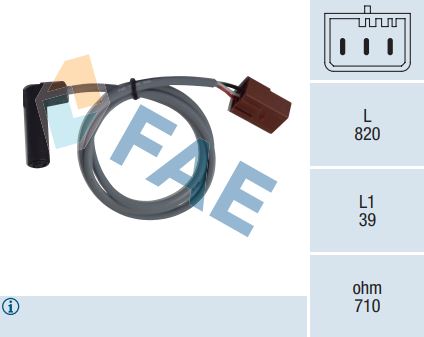 Sensor de revoluciones FAE 79156