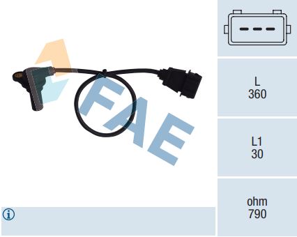 Sensor de revoluciones FAE 79061