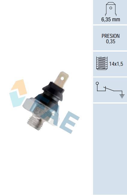 Sensor presión aceite FAE 11410