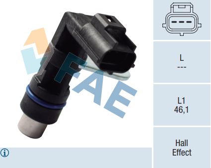 Sensor de cigüeñal FAE 79414