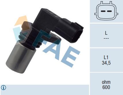 Sensor de revoluciones FAE 79091