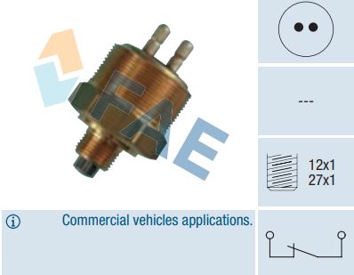 Interruptor luz de stop mecánico FAE 25110