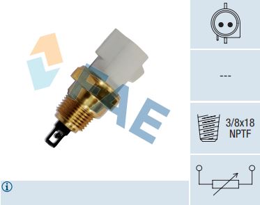 Sensor temperatura aire admisión FAE 33440