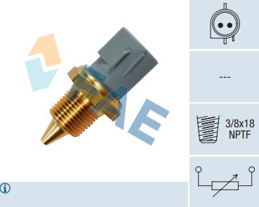 Sensor temperatura refrigerante FAE 33430