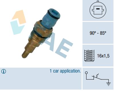 Termocontacto ventilador FAE 37660