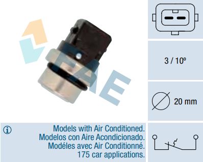 Termocontacto temperatura FAE 35650