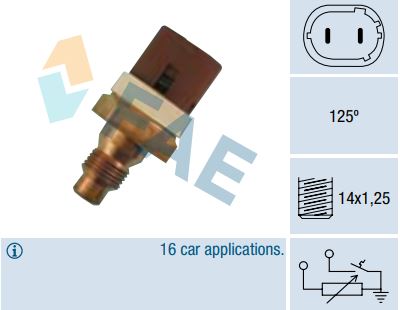 Termo-Resistencia - Termocontacto FAE 34070