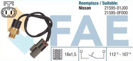 Termocontacto ventilador FAE 37780