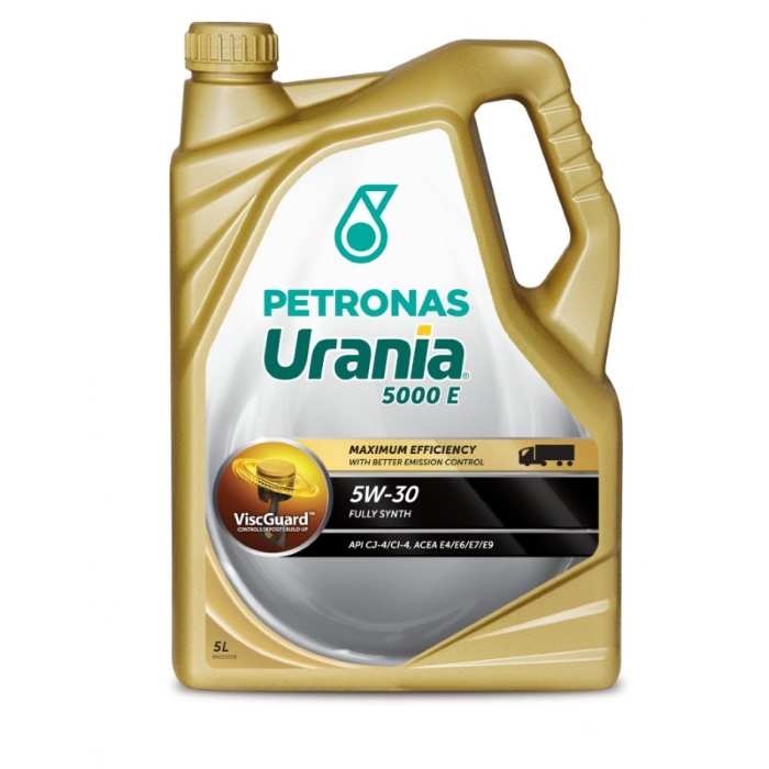 ACEITE MOTOR PETRONAS URANIA 5000 E 5W-30 CJ-4 5L