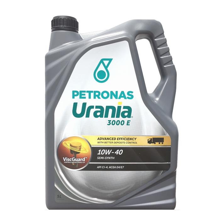 ACEITE MOTOR PETRONAS URANIA 5000 10W40 CI-4 5L