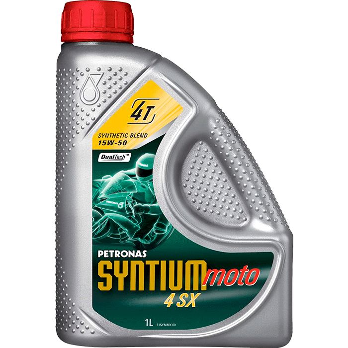 ACEITE PETRONAS SYNTIUM MOTO 4 SX 15W50 1L