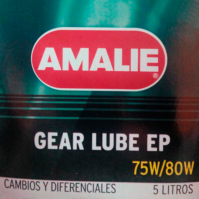 ACEITE TRANSMISIONES AMALIE GEAR LUBE EP 75W80 5L