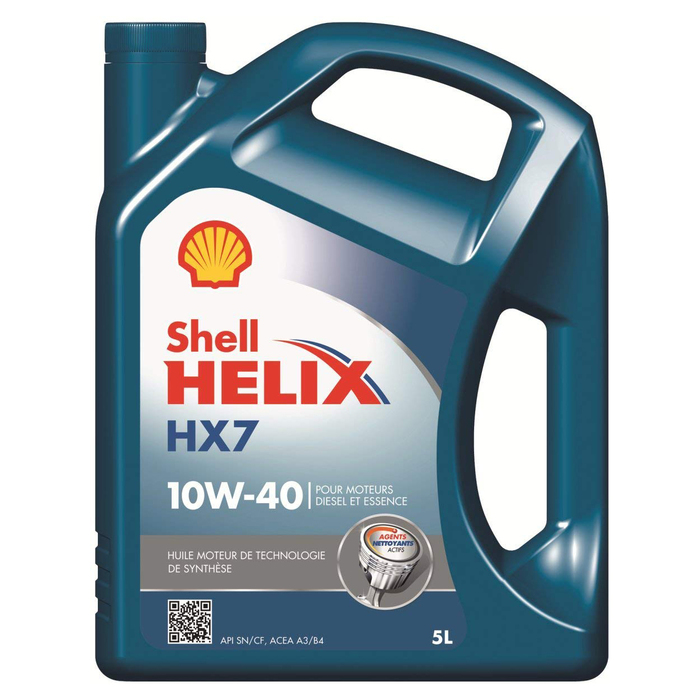 ACEITE SHELL HELIX DIESEL HX7 D 10W40 5L.