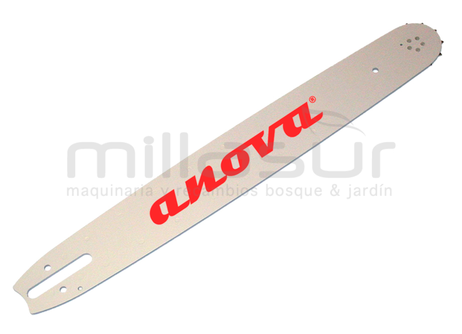 ESPADA ANOVA LAMINADA ADAPTABLE HUSQV 20&quot; - 3/8 - .058 1,5mm - 72E (ACOPLE ANCHO)