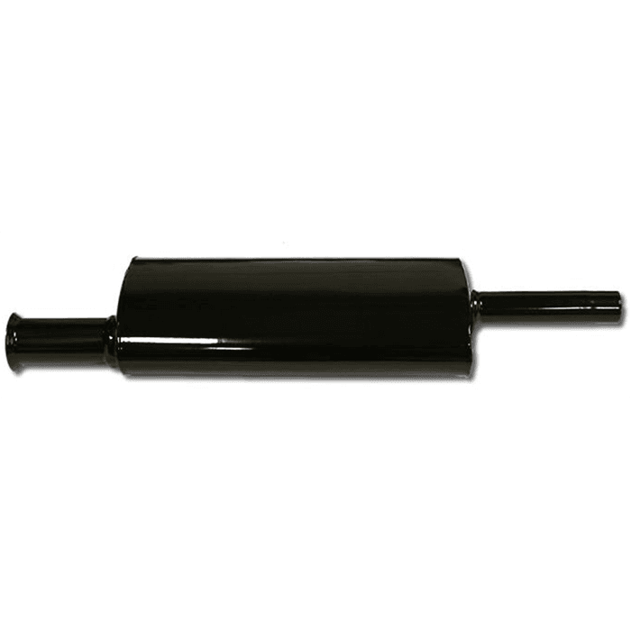 SILENCIOSO DE ESCAPE NEGRO BRILLO Adaptable a JOHN DEERE Series 20/30