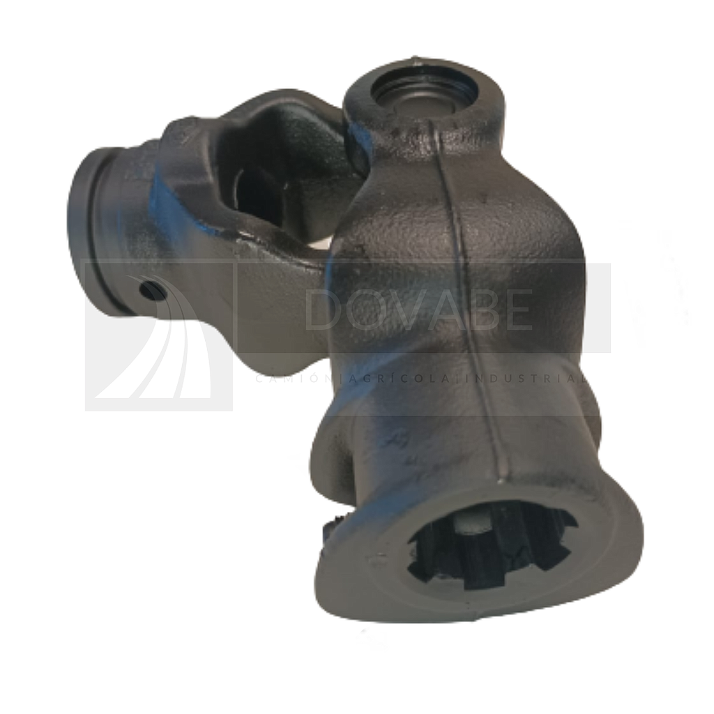 NUDO TRANSMISION Estriado 1 3/8” Z.6 PARA TUBO TRIANGULAR DE 45 mm Ref. 63.16-67