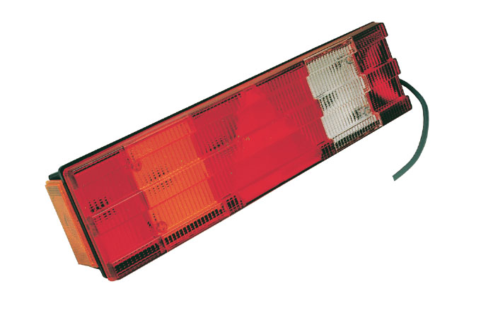 RECAMBIO TULIPA PILOTO TRASERO IZQUIERDO 525.2x81.4mm  Adapt. a RINDER 984.00/984.10