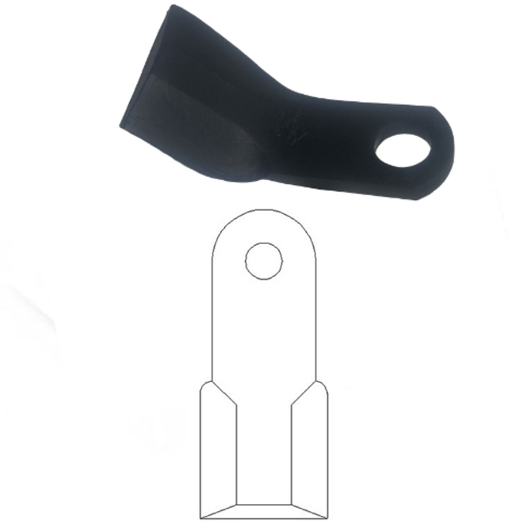 CUCHILLA CUMAR GL1-01 (Curva)