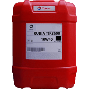 ACEITE DE MOTOR TOTAL RUBIA TIR 8600 10W40 20L