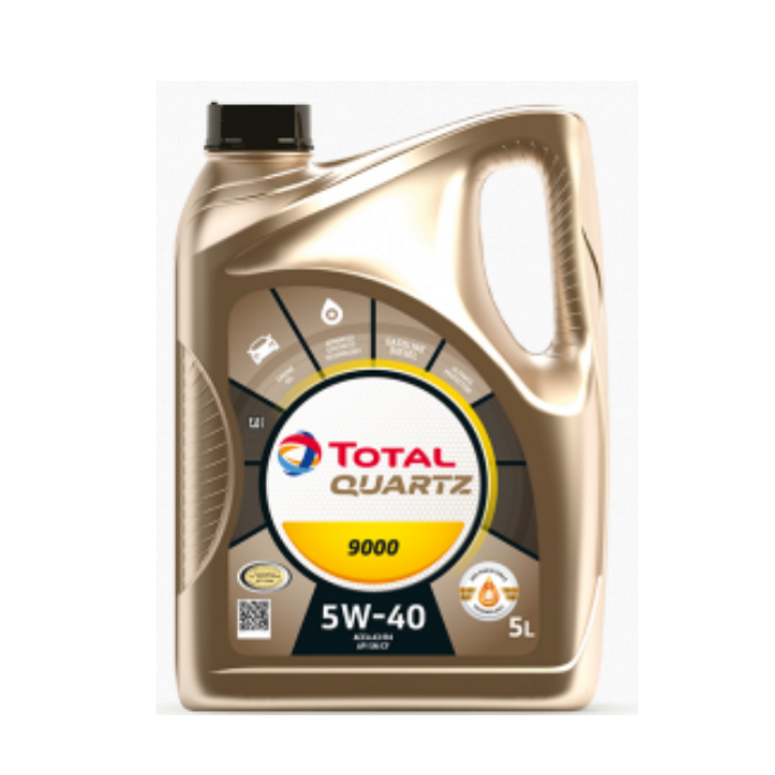 ACEITE DE MOTOR TOTAL QUARTZ 9000 5W40 5L