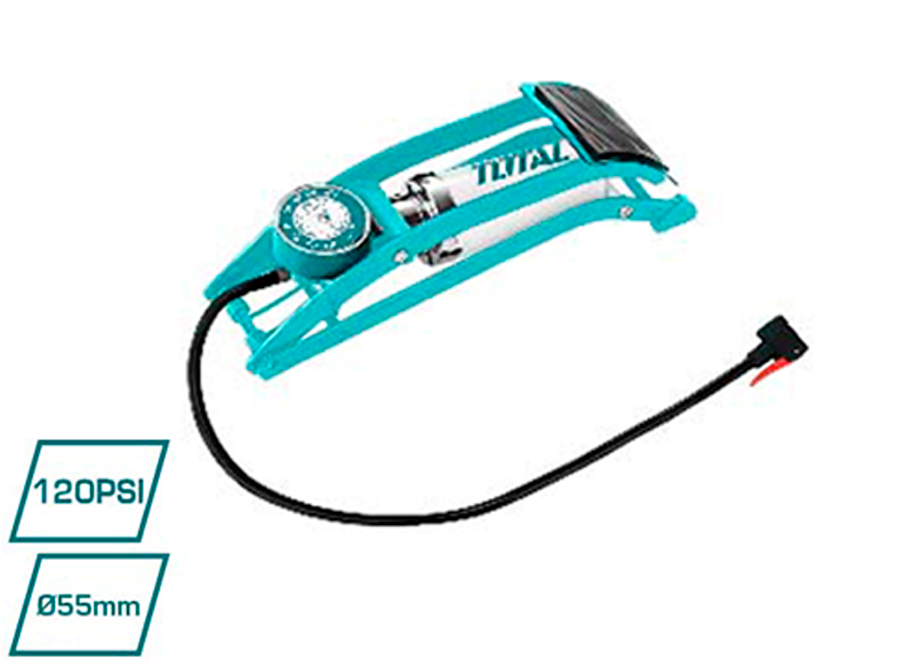 BOMBA AIRE DE PEDAL - TOTAL TOOLS