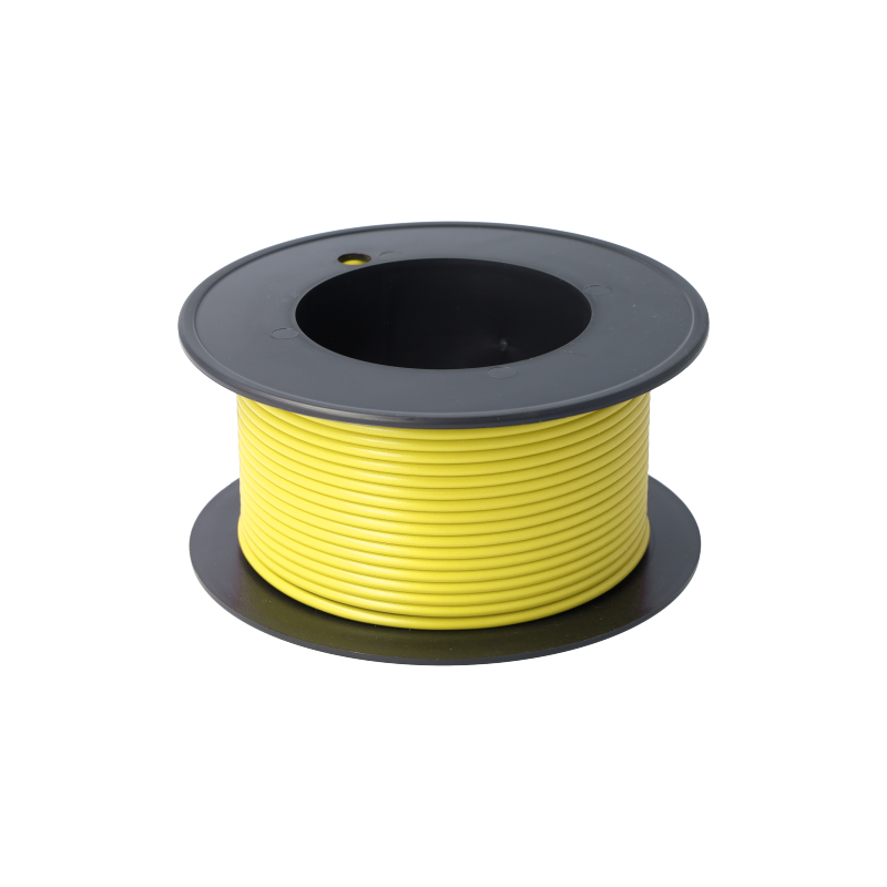 CABLE 1.5mm AMARILLO BOBINA 25m. (PRECIO METRO)