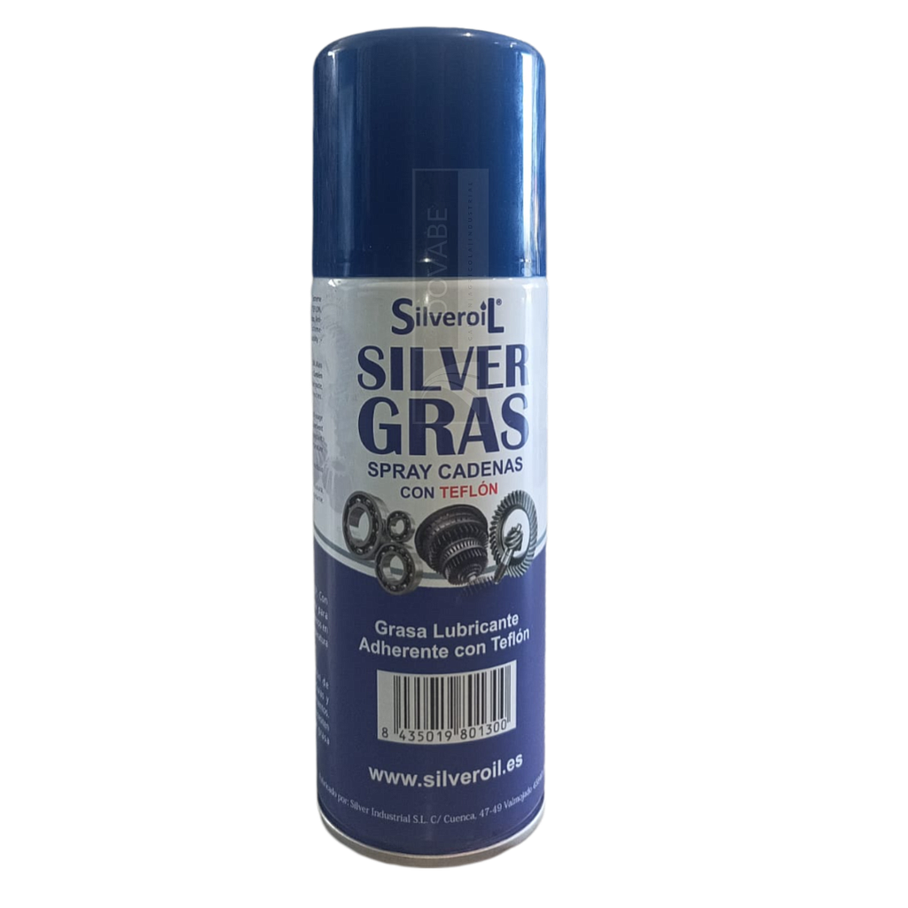 GRASA TEFLON ADHERENTE SILVERGRAS SPRAY 400 ML