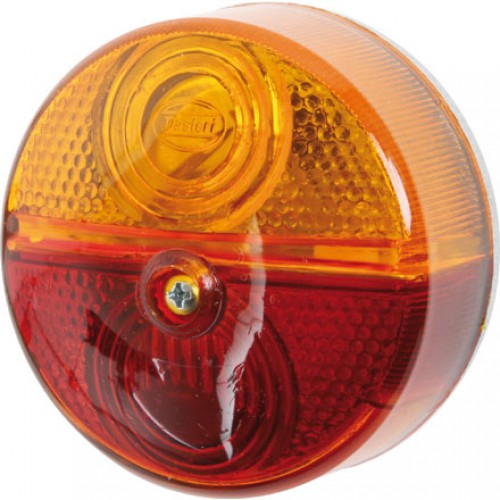 CRISTAL PILOTO TRASERO REDONDO Ø 81.5 mm  Adaptable a STEYR
