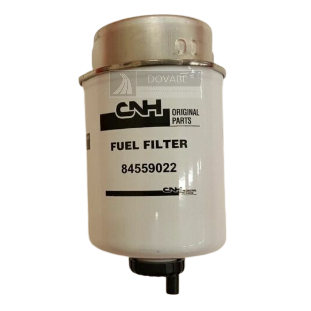 FILTRO COMBUSTIBLE CNH 84559022 Ø20.6-85mm L=154 mm (Serie TM New Holland)