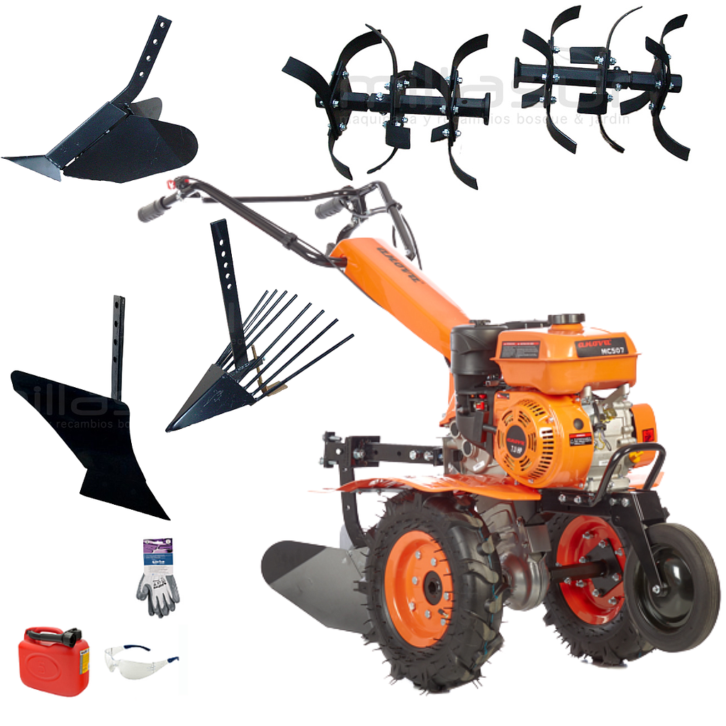 MOTOAZADA ANOVA - MC507 7CV + KIT DE REGALO