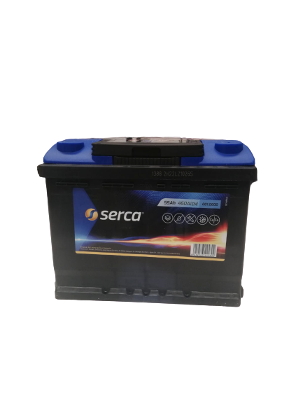 BATERÍA SERCA 55AH 460EN 242X175X190