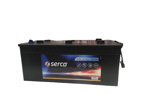 BATERÍA SERCA 180Ah 1000EN 513X223X223 + IZQUIERDA