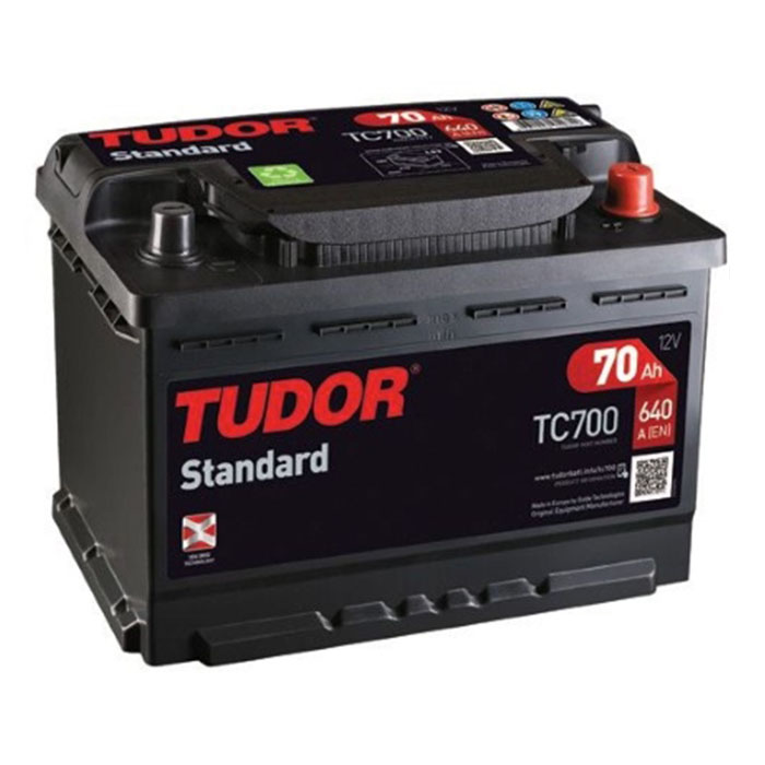 BATERÍA TUDOR 70AH 640 279X175X190